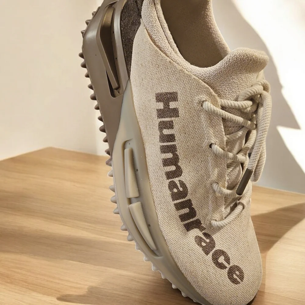 Adidas NMD S1 MAHBS Pharrell Humanrace Beige/Brown/Tan Sneakers - Picture 3 of 9